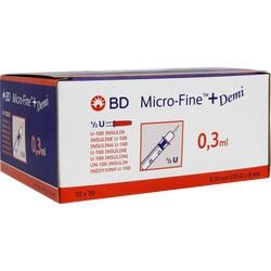 BD MICRO FINE+ U100 0.3X8